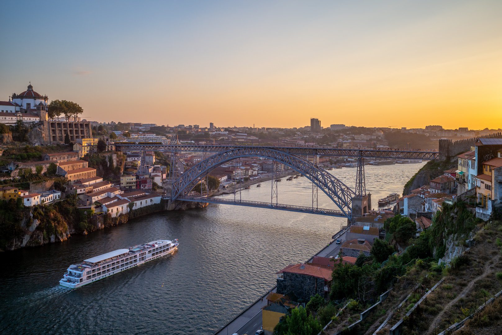 Porto at dusk