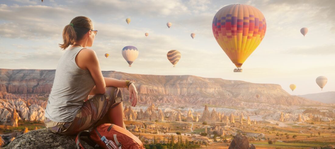 Turkey Trip Packages / Cappadocia one of the best places to fly with hot air balloons.