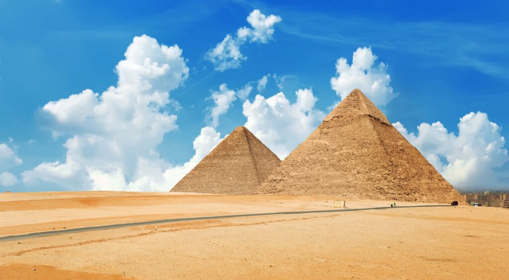 Egypt Tours From USA / View of the pyramids