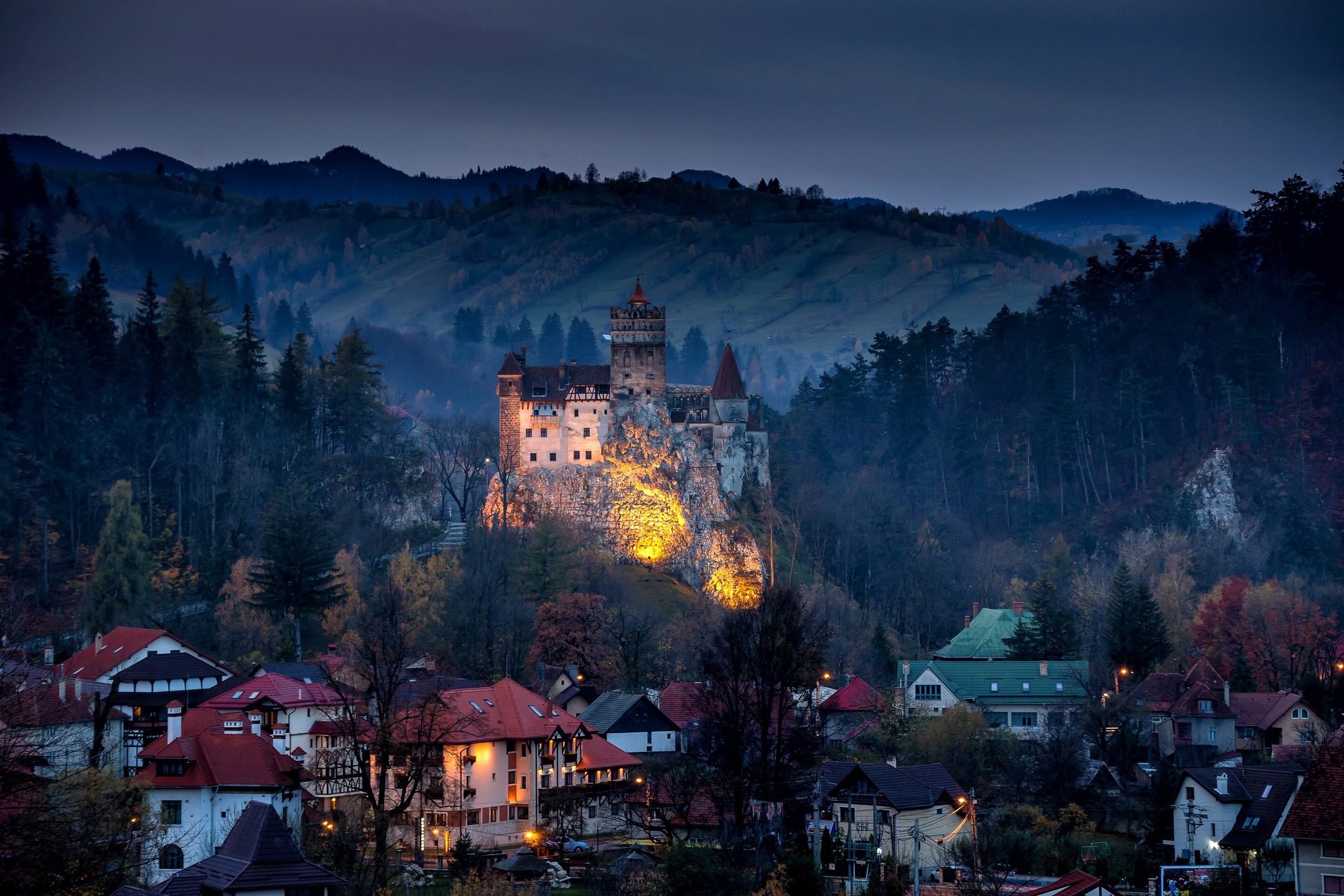 Bran castle ,Dracula castle in Transilvania ,Romania