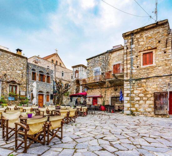 chios architecture, greece