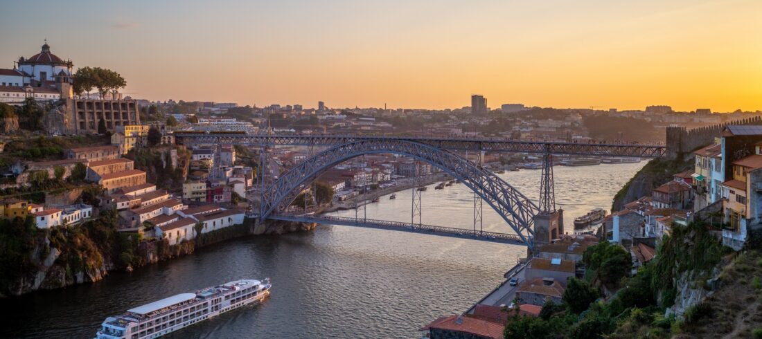 Porto at dusk